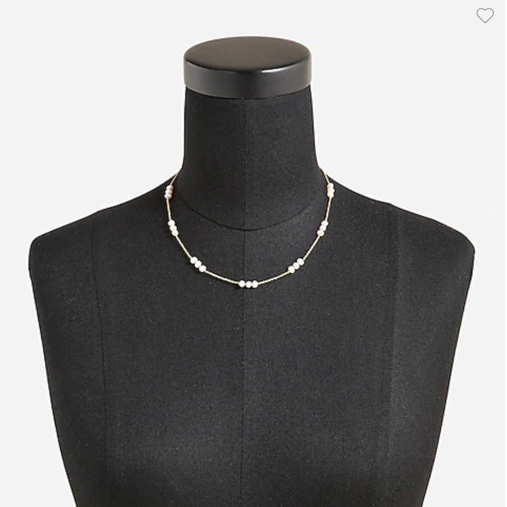 NWT Freshwater pearl beaded necklace JCREW